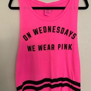 Pink Victoria Secret: On Wed. We Wear Pink Tee
